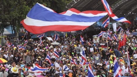 Anti-government protests in Bangkok - ảnh 1